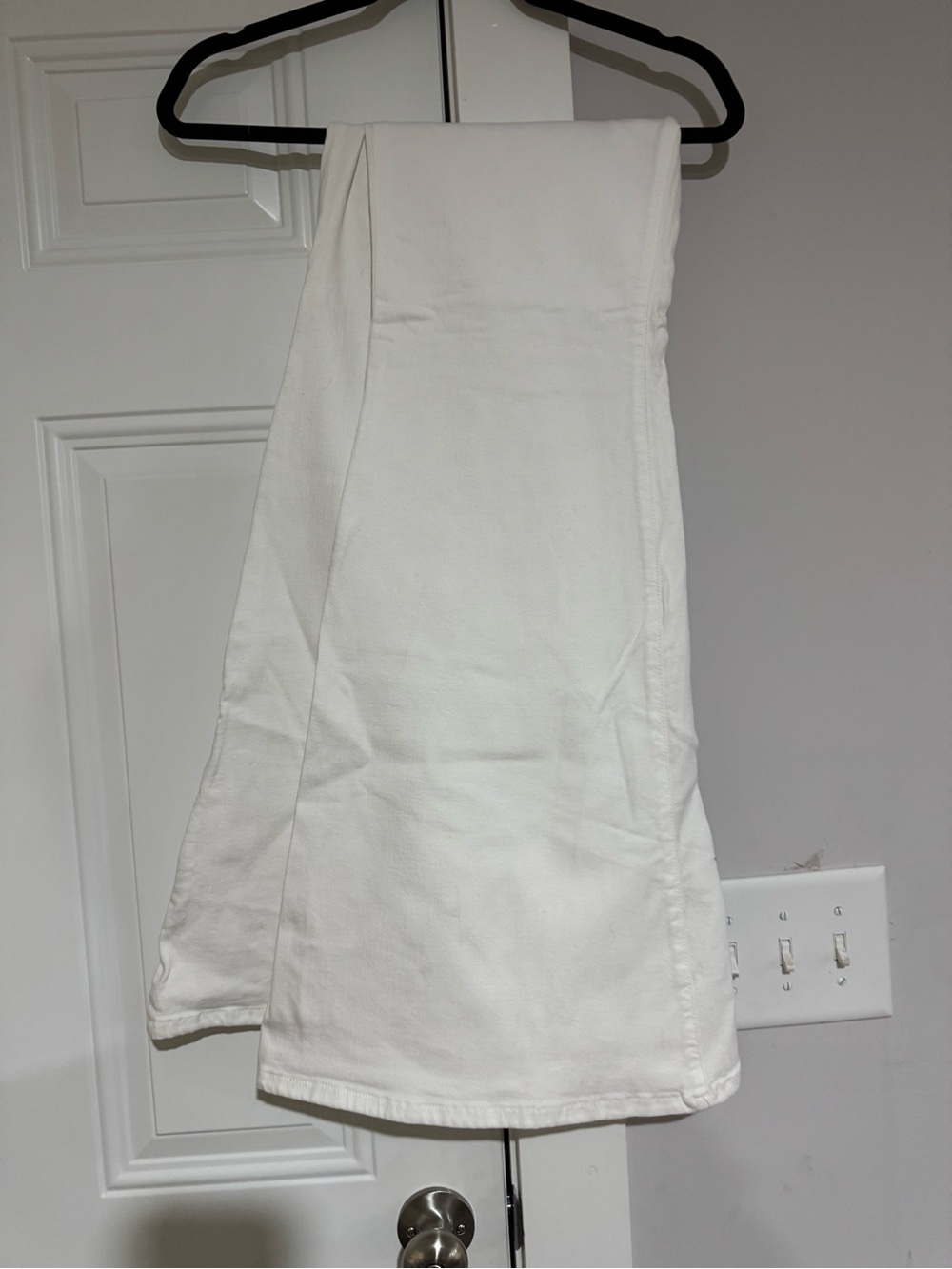 Fashion Nova White Flare Jeans - Wide Leg